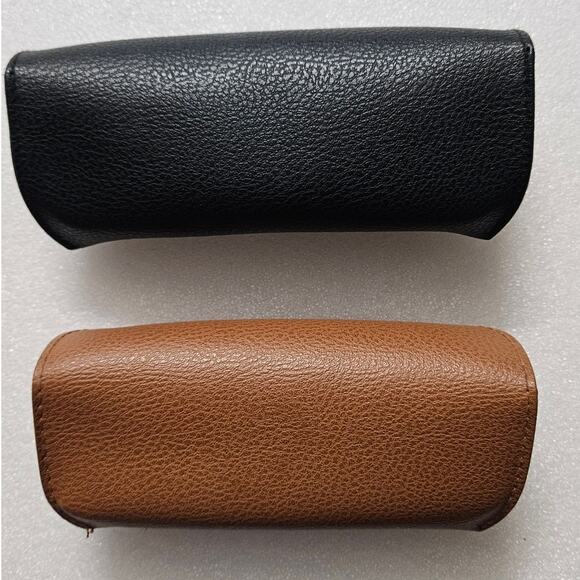 Ray- Ban Sunglass Case ( Set of 2) Tan and Black - Picture 3 of 4